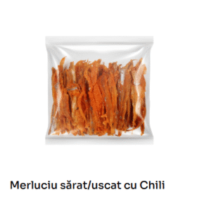 1 KG Gustari & Gustari la bere- Merluciu sarat/uscat cu Chili