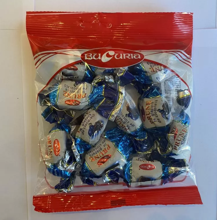 Bucuria chocolate Plum candies 200g - Image 2