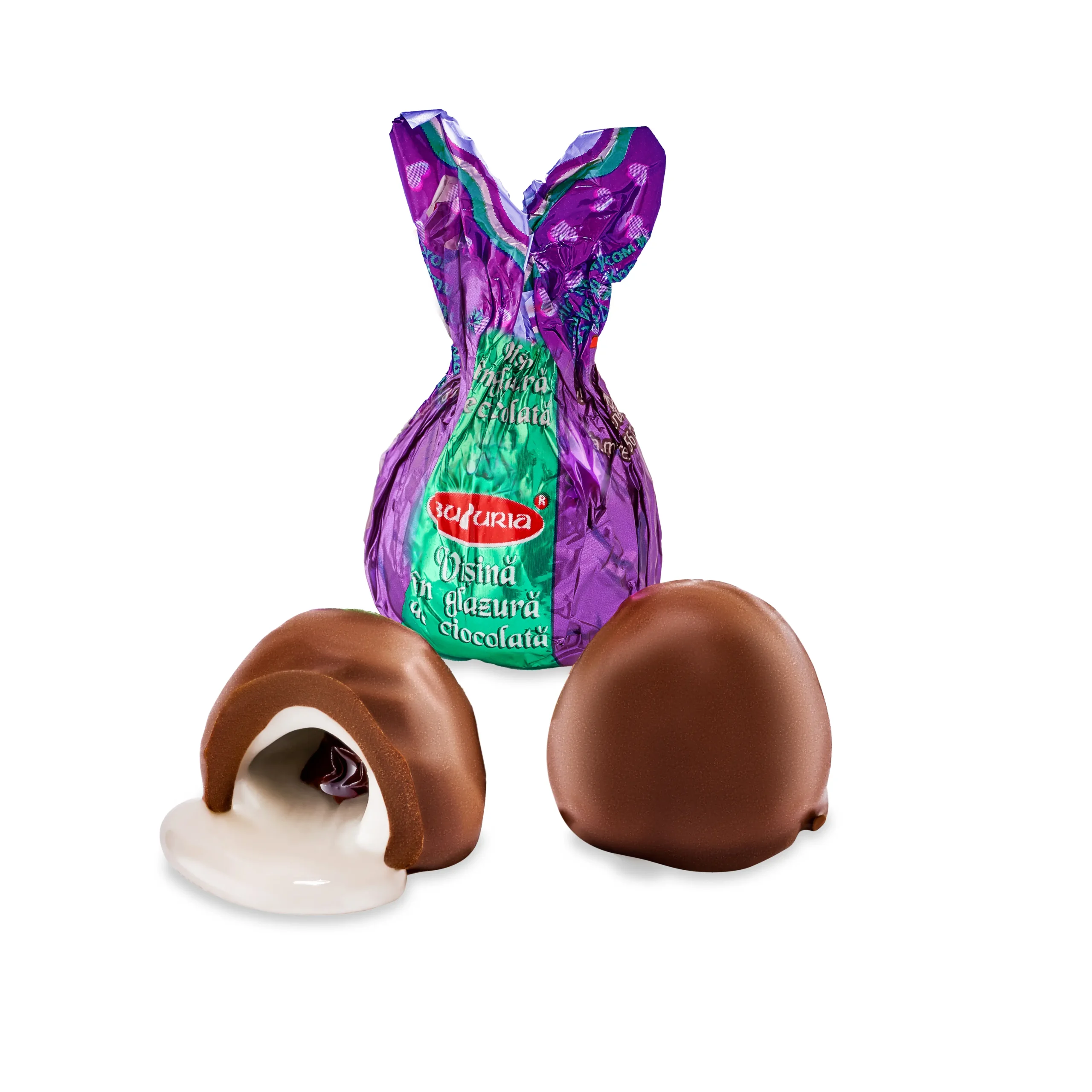 Bucuria VISINA candies in chocolate 250g