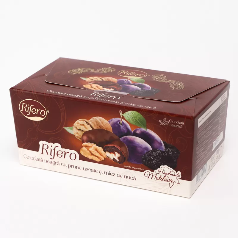 Rifero chocolate-dipped prunes with walnuts 200g - Image 2