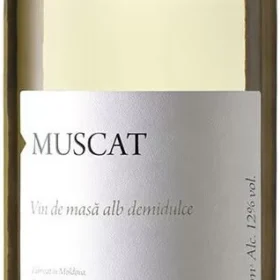 Bostavan Moscato , Semi-sweet white wine 750ml