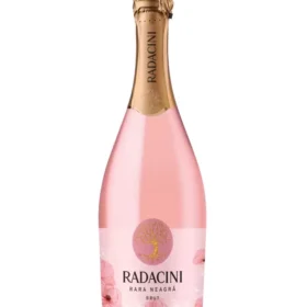 Radacini sparkling wine RARA NEAGRA rose brut 0.75L