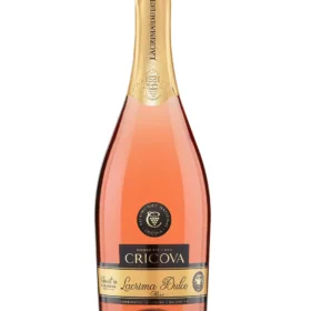 Cricova LACRIMA DULCE sweet rose sparkling wine 0.75L